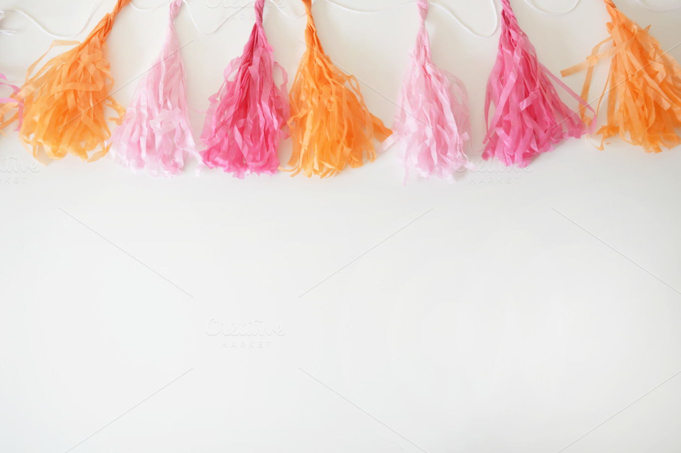 Party Garland Stock Photo