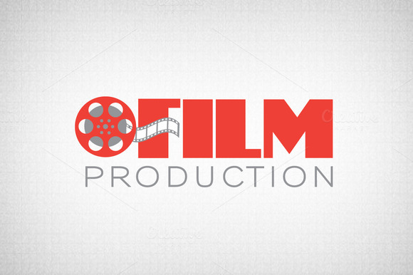 Film Production Logo Logo Templates On Creative Market   Filmprodcm1 F 