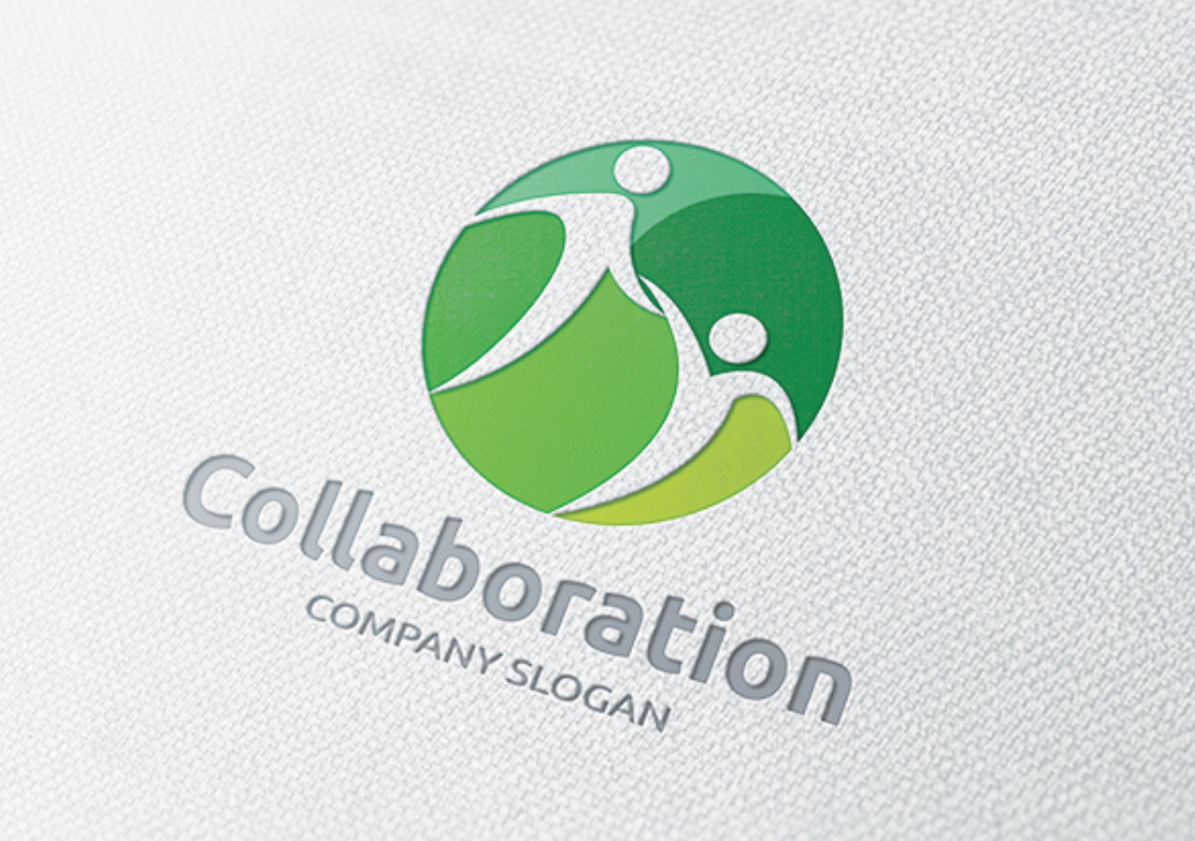 Collaboration Logo Logo Templates on Creative Market