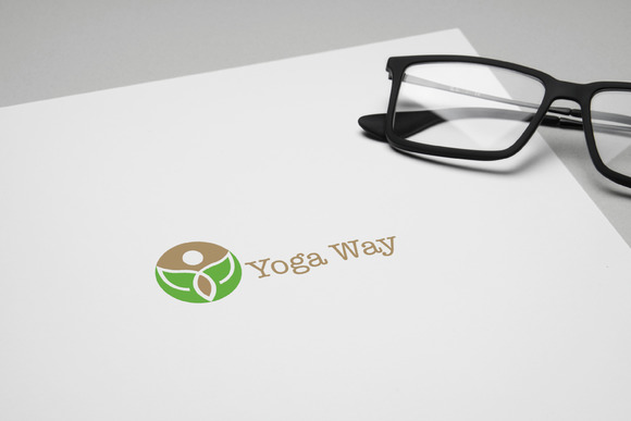 Yoga Way Logo Template Yoga Way Logo Template