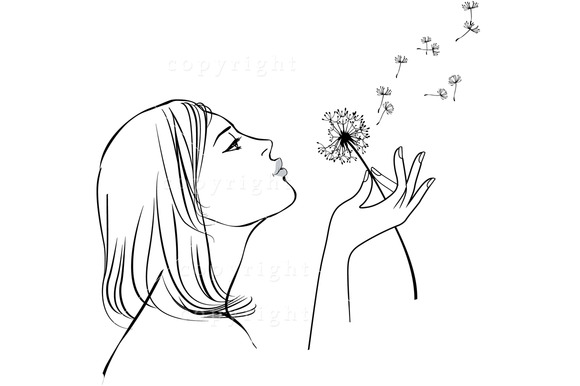 Free Free Child Blowing Dandelion Svg 193 SVG PNG EPS DXF File