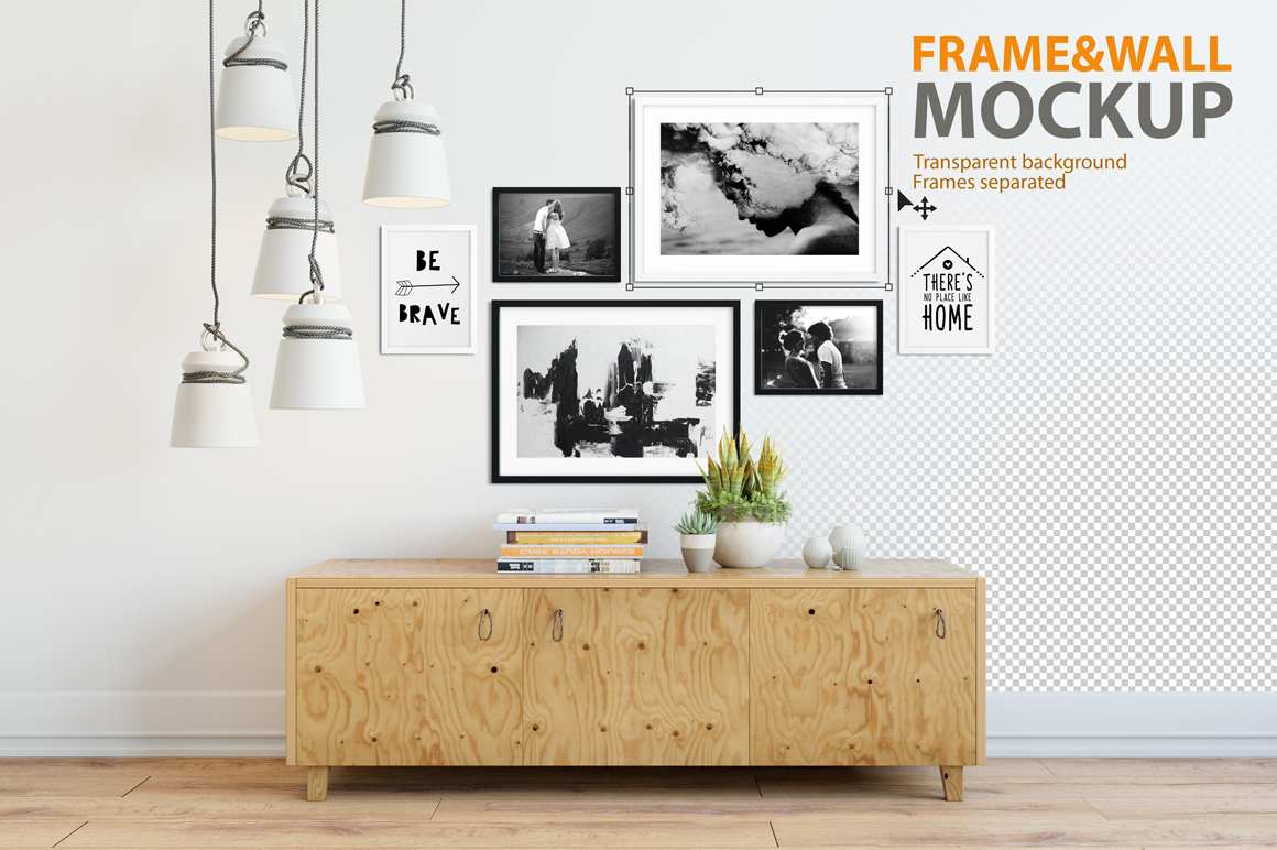 Download Frame & Wall Mockup 04 ~ Product Mockups on Creative Market