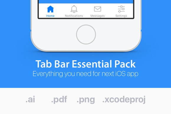 IOS Tab Bar Icons Essential Pack IOS Tab Bar Icons Essential Pack
