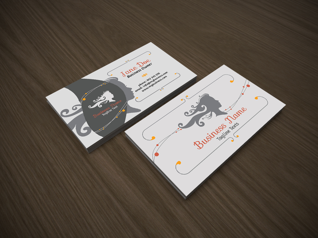 Beauty Salon Business Card Business Card Templates On