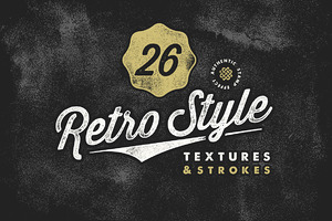 Retro Stamp Textures & Brush Pack