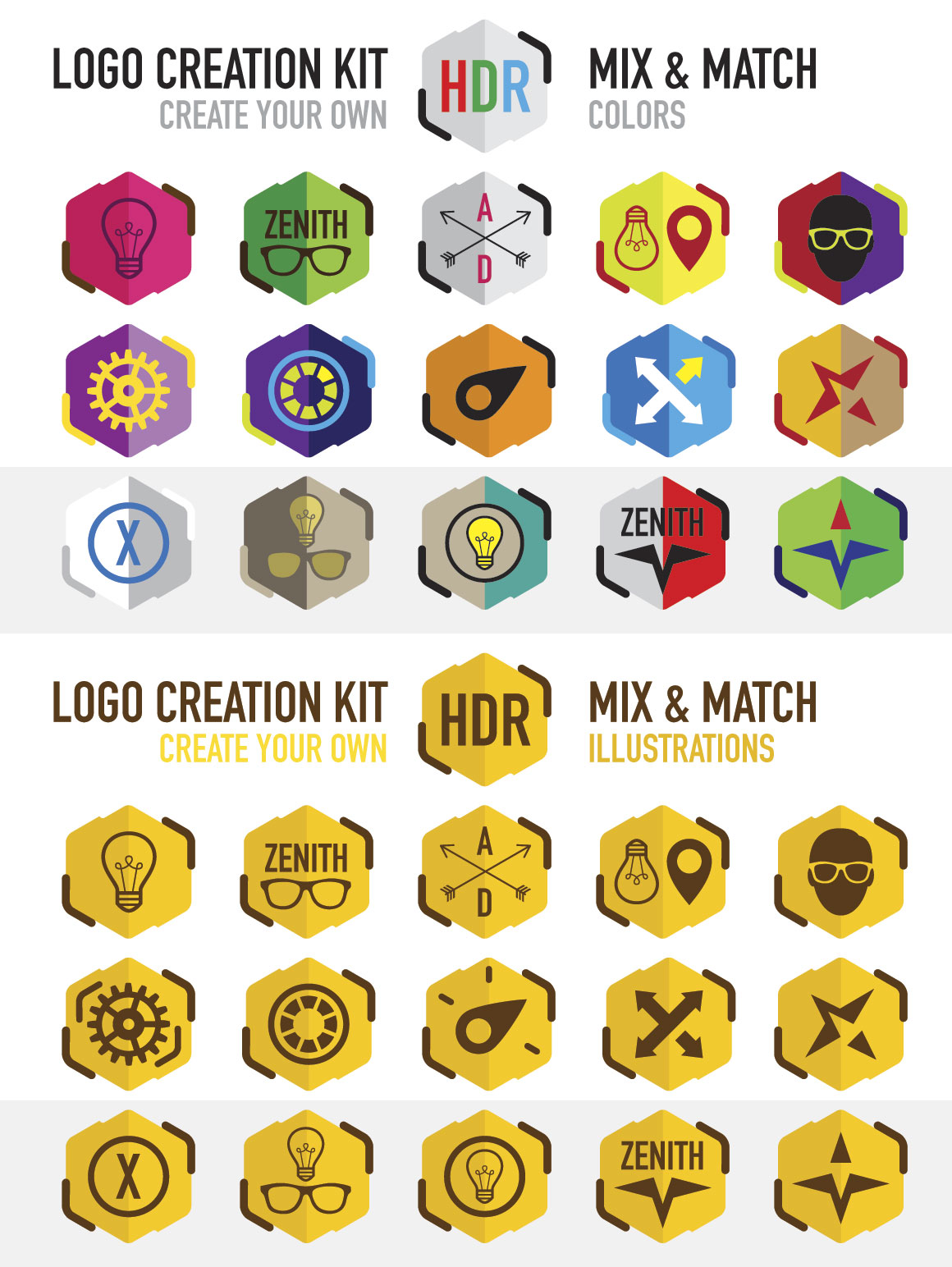 Logo Creation Kit ~ Logo Templates on Creative Market