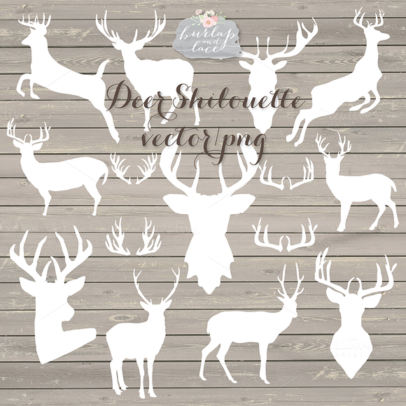 Deer Shilouette Cliparts Deer Shilouette Cliparts