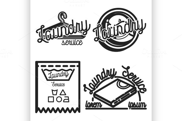 Vintage Laundry Emblems Vintage Laundry Emblems