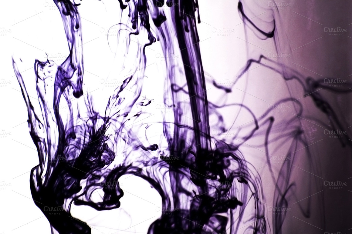 10 Hi Res Ink in Water images ~ Abstract Photos on Creative Market