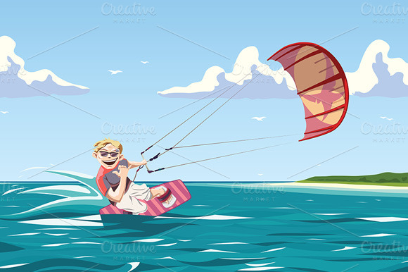 Kitesurfer Kitesurfer