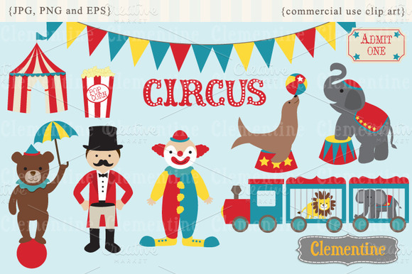 Circus Clip Art And Vectors Circus Clip Art And Vectors
