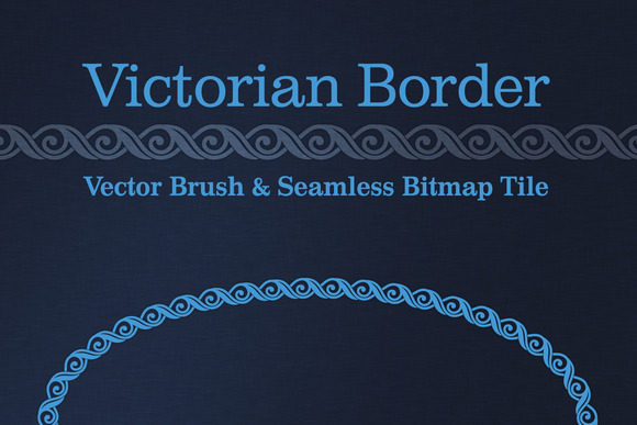 Victorian Border Vector Bitmap Victorian Border Vector Bitmap