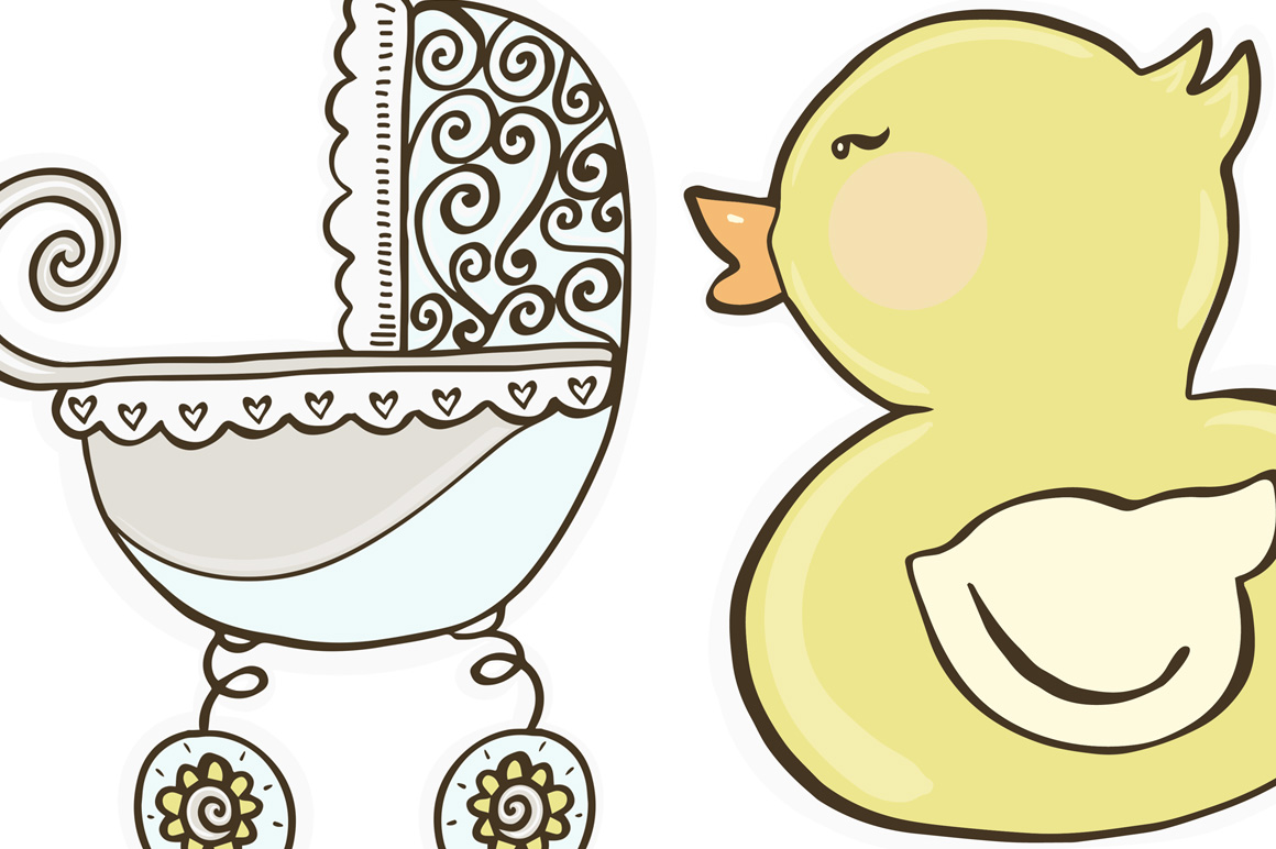 Oh Baby Clip Art - Neutral ~ Illustrations on Creative Market