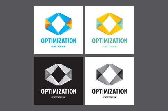 Optimization Logo ~ Logo Templates on Creative Market