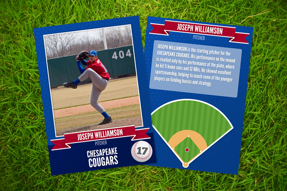 Baseball Card Template Word