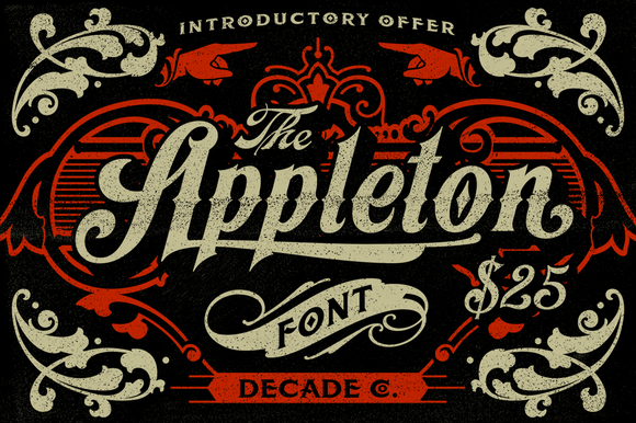 Appleton Font  17-f