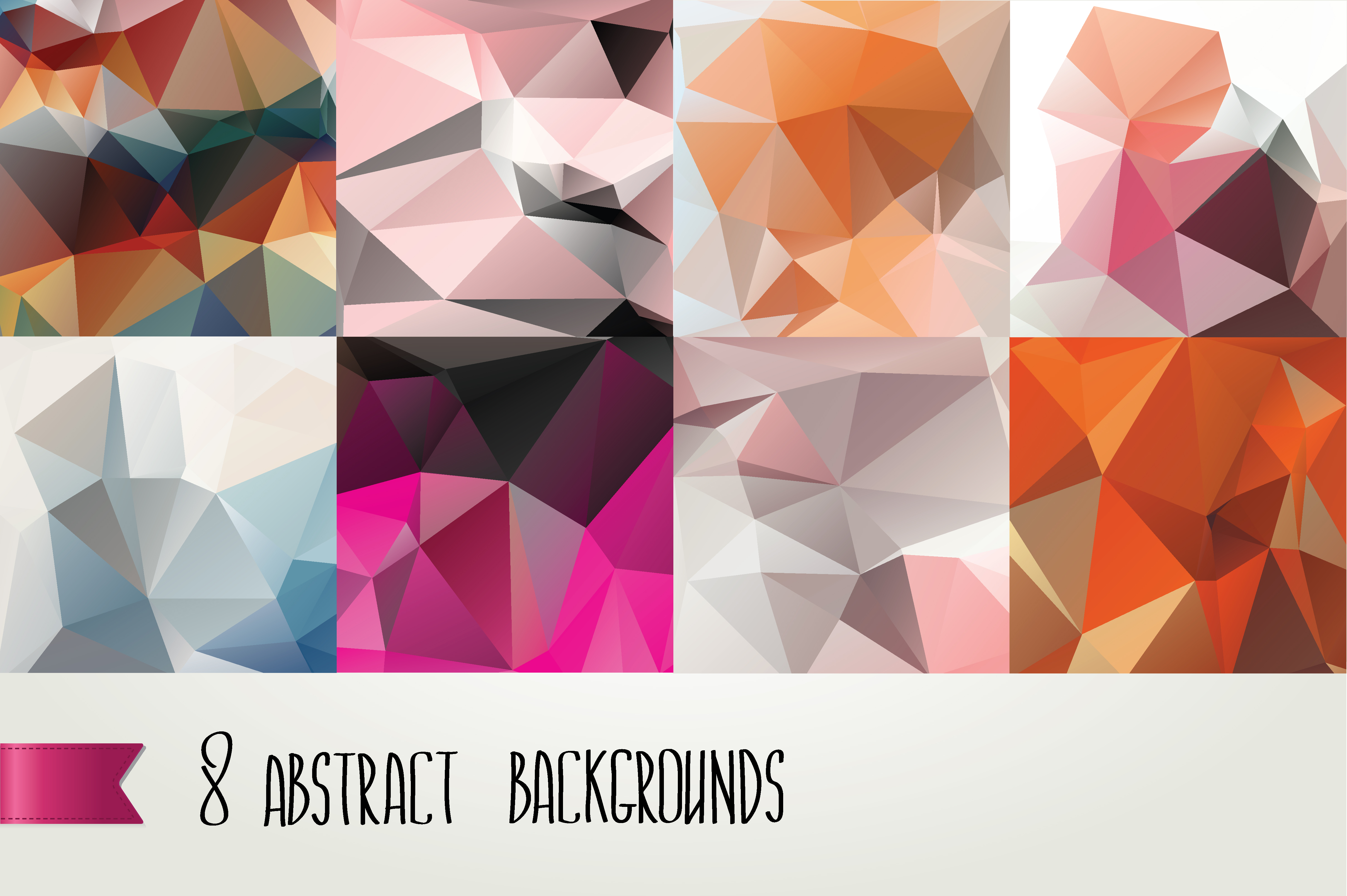 8 Abstract backgrounds ~ Patterns on Creative Market