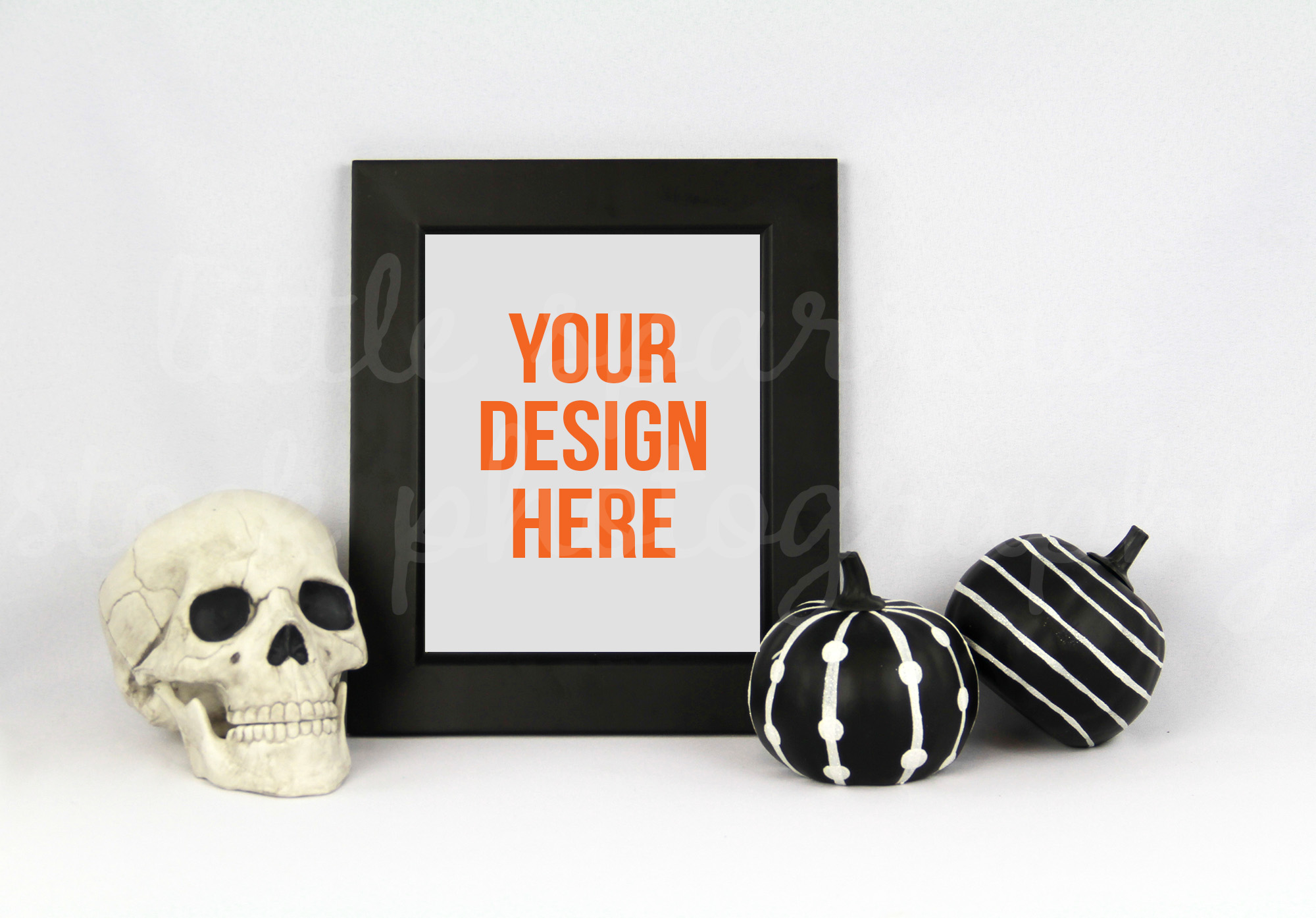Download Halloween Styled Frame Mock Up ~ Product Mockups on ...