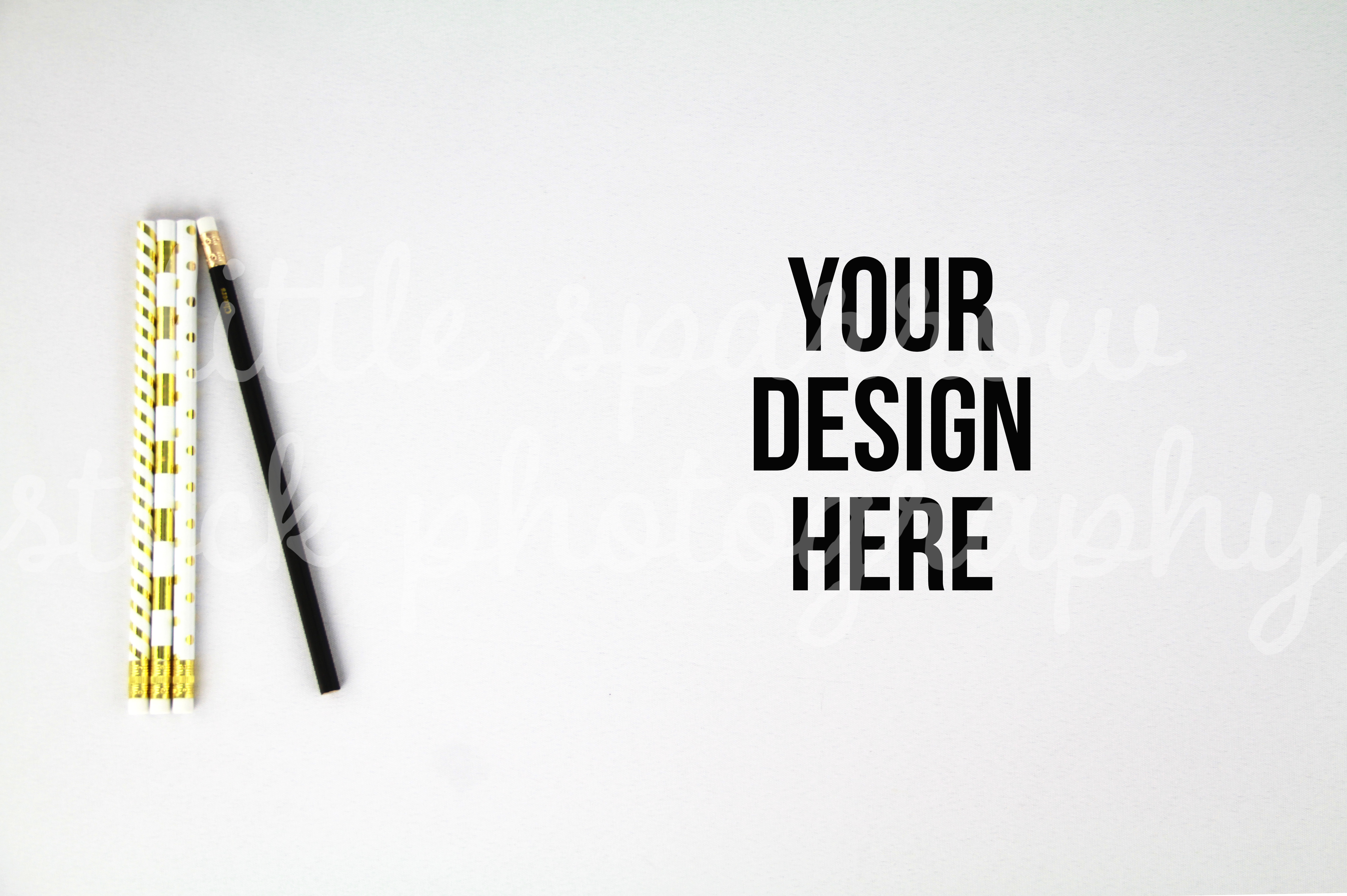 Download Pencil Styled Desktop Mock Up ~ Product Mockups on Creative Market