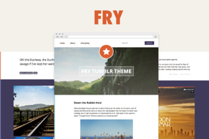 Fry ÃƒÆ’Ã‚Â¢ÃƒÂ¢Ã¢â‚¬Å¡Ã‚Â¬ÃƒÂ¢Ã¢â€šÂ¬Ã…â€œ Responsive TUMBLR Theme