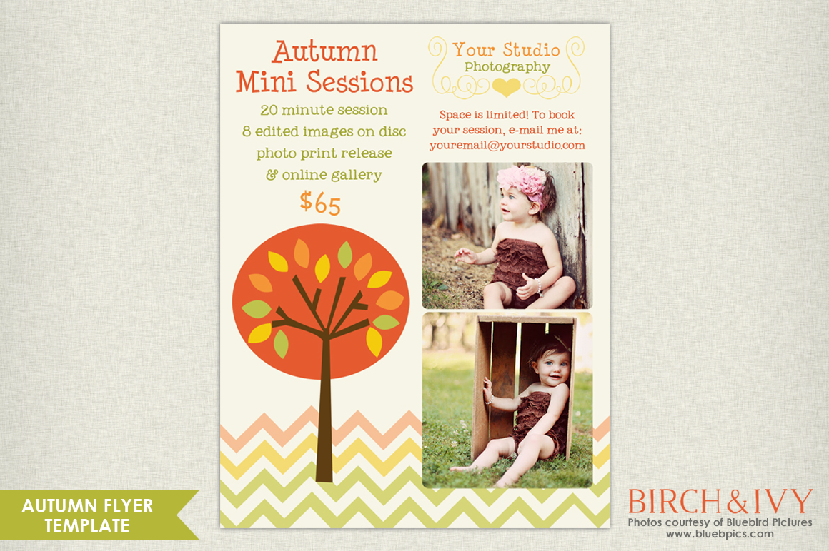 Fall Marketing Board Flyer Template ~ Flyer Templates on ...