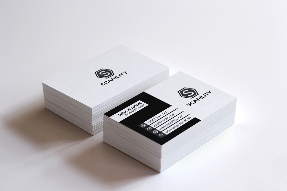 Simple Corporate Business Card ~ Business Card Templates On Creative Market