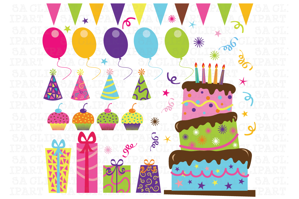 clip art pictures of birthday party - photo #30