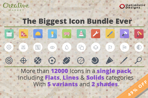 12000 Massive Vector Icons Bundle #1 ~ Icons on Creative Market