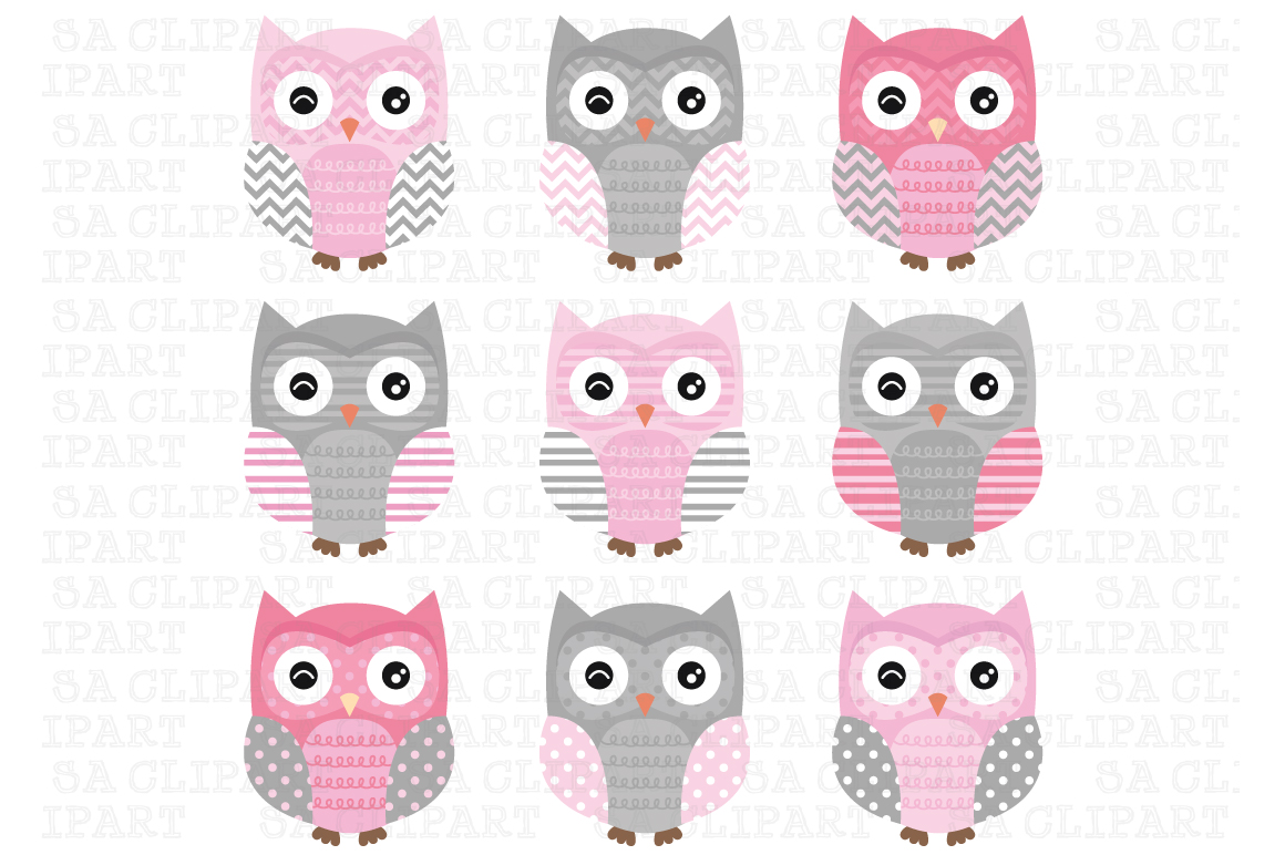 Cute Owl Clipart ~ Illustrations on Creative Market