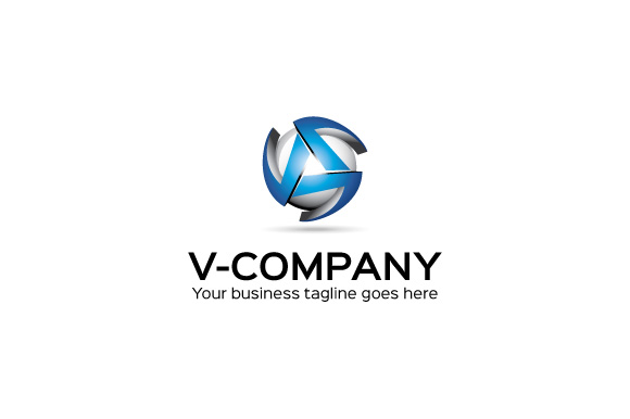 V-COMPANY Logo Template ~ Logo Templates on Creative Market