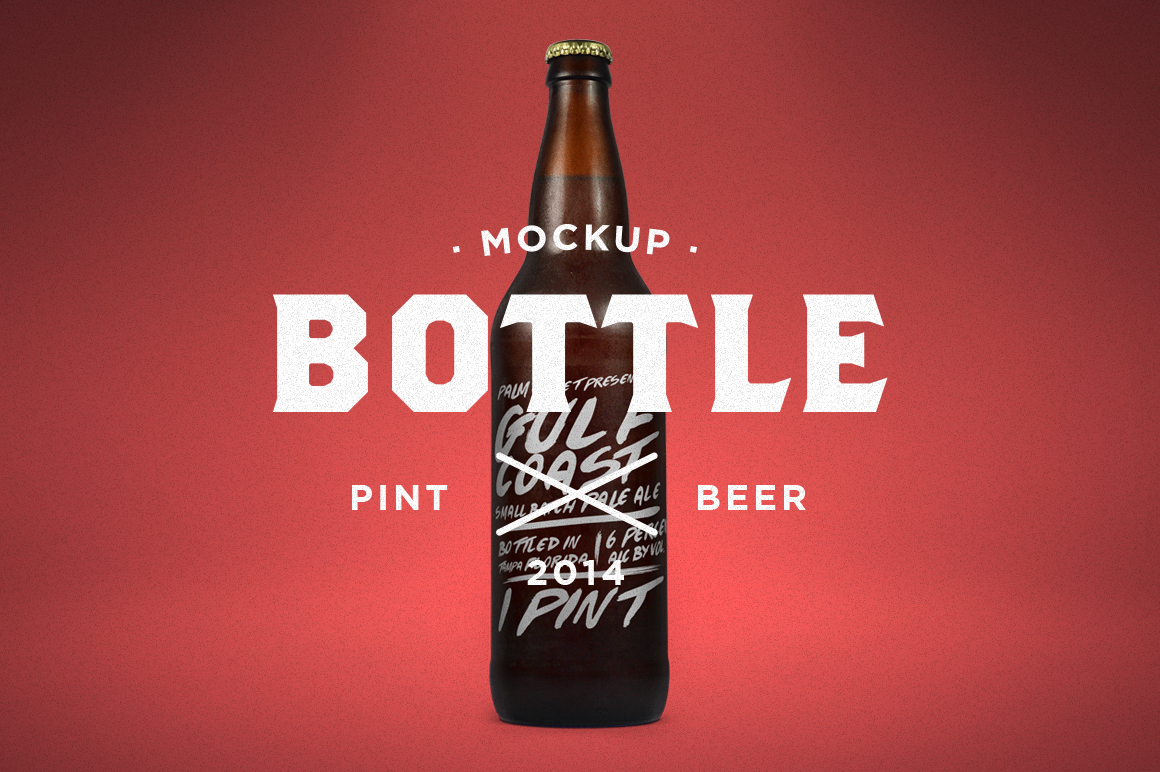 Download Pint Beer Mock-Up ~ Product Mockups on Creative Market