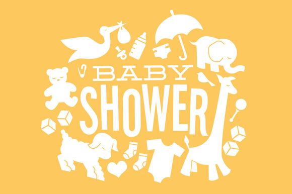 Baby Shower Icons ~ Illustrations on Creative Market