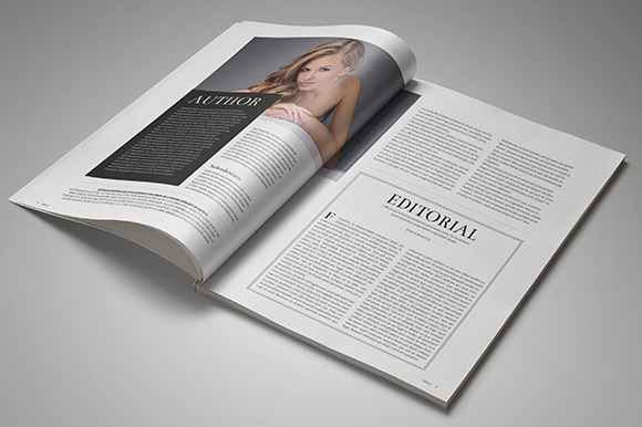 Fashion InDesign Magazine Template ~ Magazine Templates on Creative Market