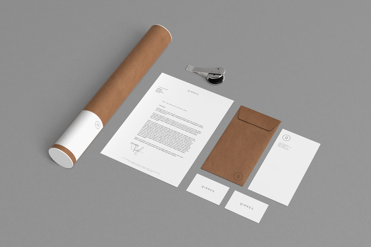 2 Stationery Mock Up Kraft Paper Product Mockups on