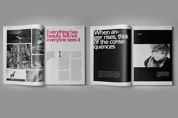 Indesign Magazine Template ~ Magazine Templates on Creative Market