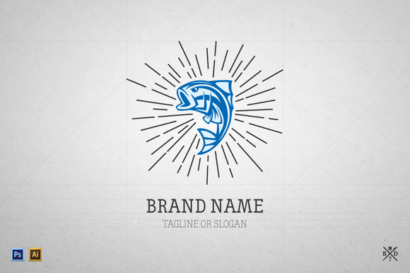 Logo Template #5 Big Fish Logo Template #5 Big Fish