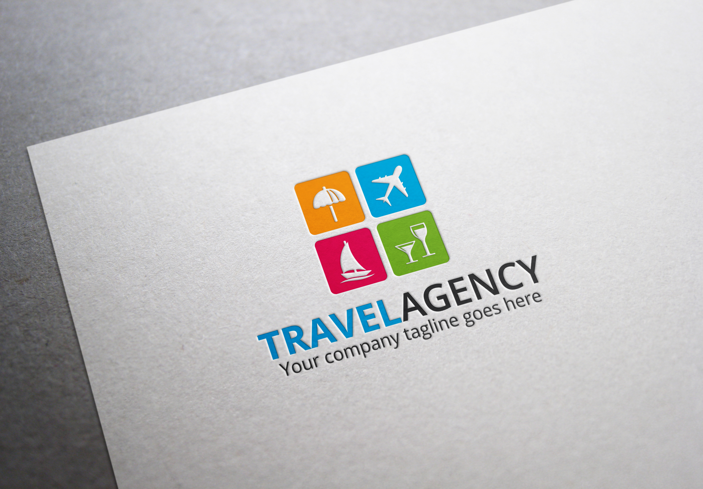 Travel Agency Logo Logo Templates on Creative Market