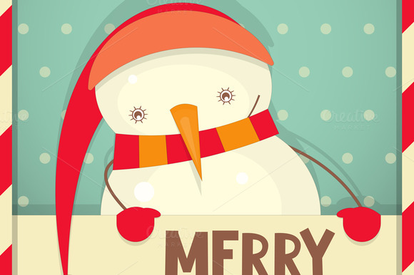 Merry Christmas Greeting Card Merry Christmas Greeting Card