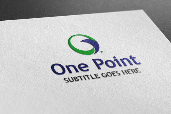 One Point Style Logo ~ Logo Templates on Creative Market