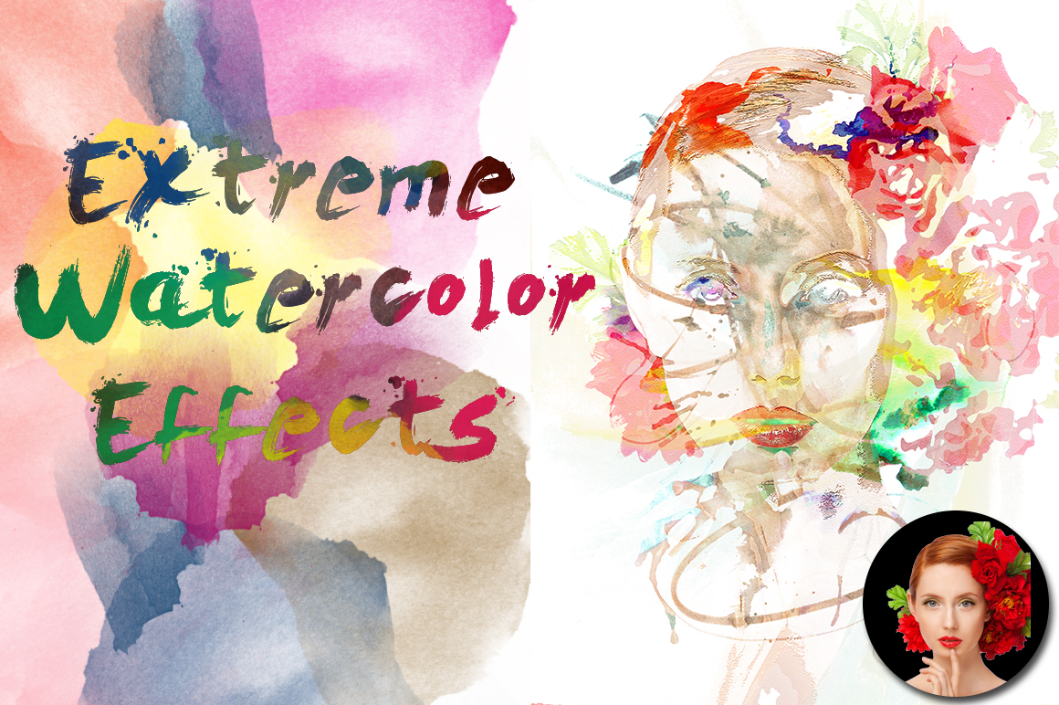 Extreme Watecolor Actions - Actions - 1