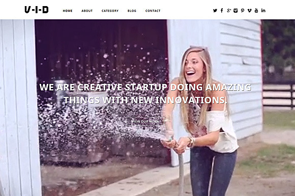 Vid Responsive WordPress Theme