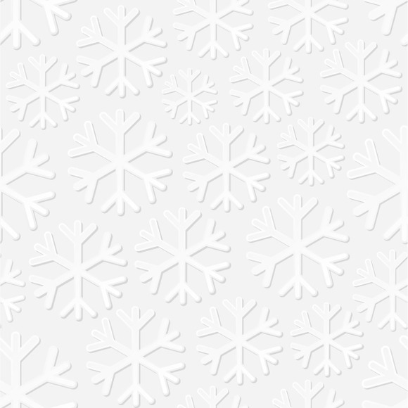 Seamless Backgrounds With Snowflakes