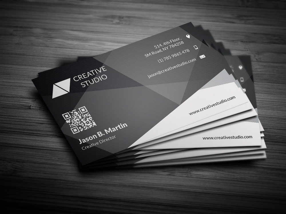 Creative Abstract Business Card ~ Business Card Templates on Creative