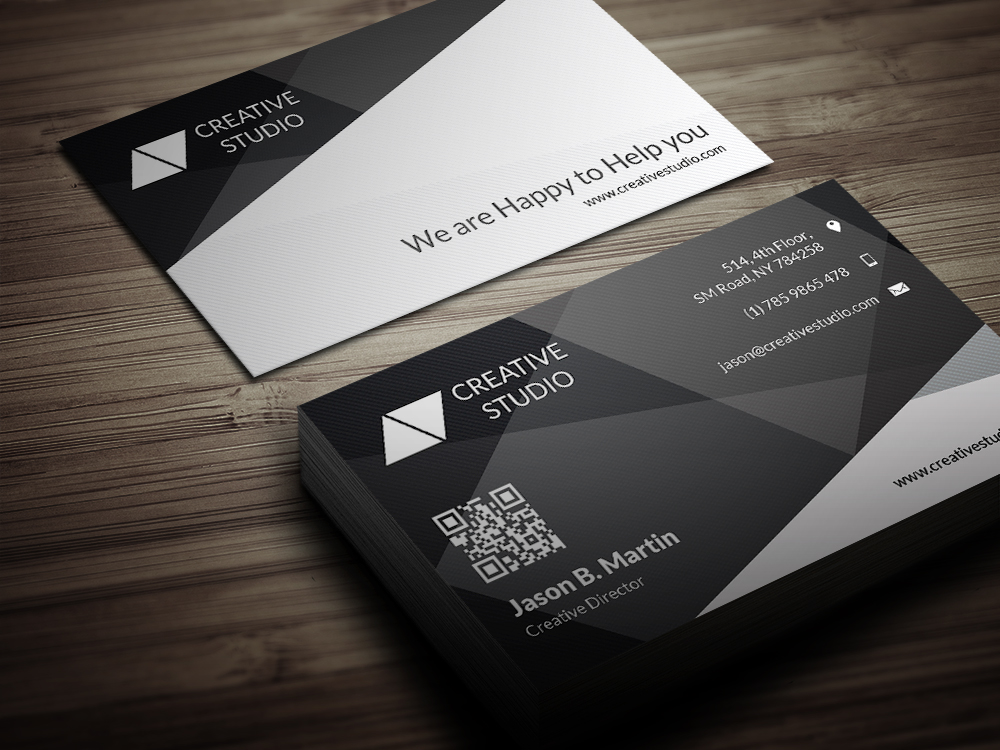 Creative Abstract Business Card ~ Business Card Templates on Creative ...