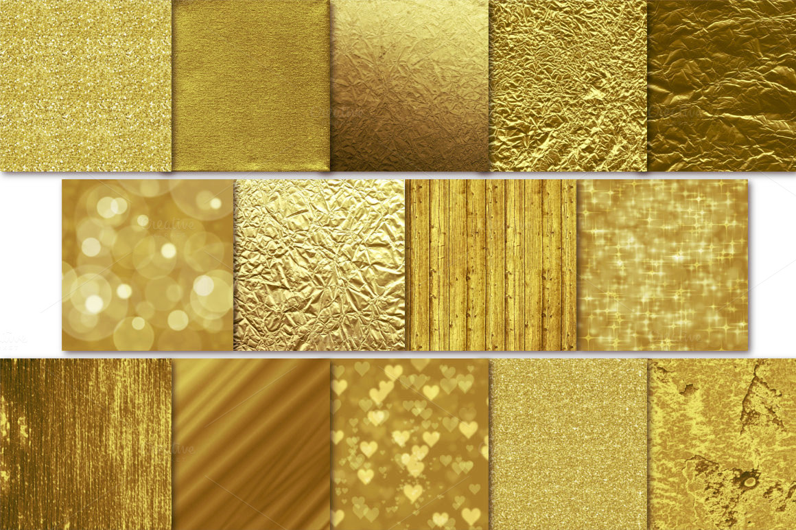 28 Gold Foil Textures / Backgrounds Textures on Creative Market