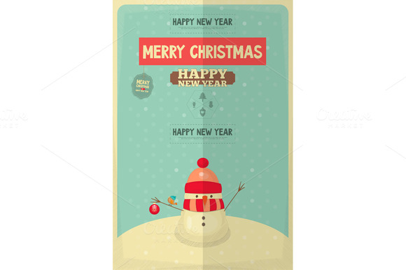 Merry Christmas Greeting Card Merry Christmas Greeting Card