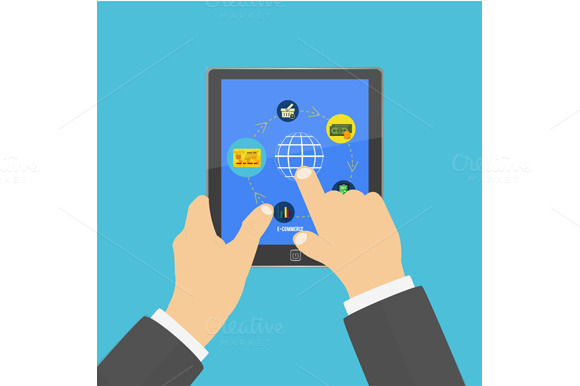 E-commerce Infographic Concept Of Pu E-commerce Infographic Concept Of Pu