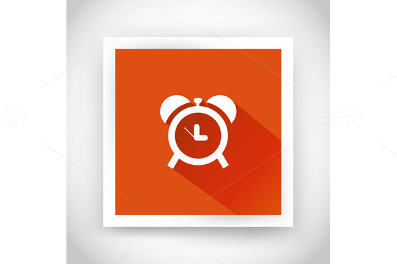 Icon Of Alarm Clock For Web Icon Of Alarm Clock For Web
