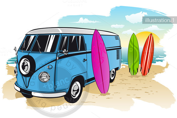 Surfing Day With Van Surfing Day With Van