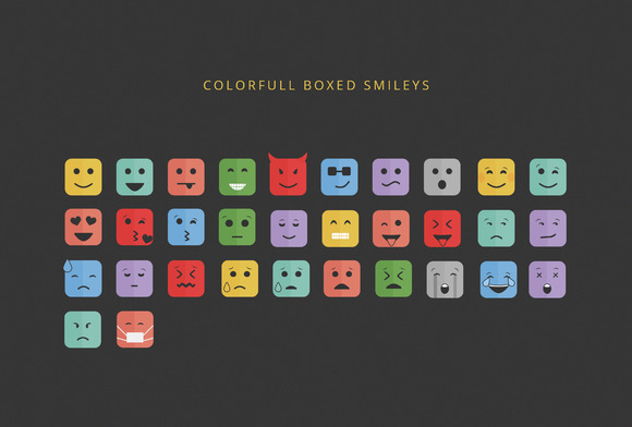 32 Smiley Emotions